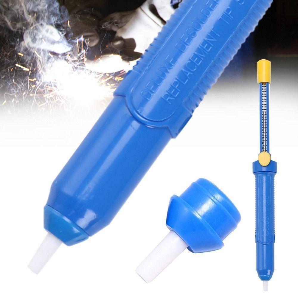 2Pcs Strong Suction Power Solder Sucker Manual Solder Extractor  Welding Tools Accessories