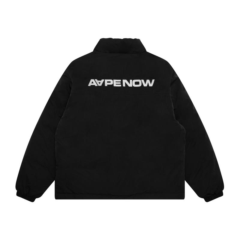 Aape By *A Bathing APE® Logo Patch Down Jacket AAPDNM7655XXN