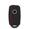 KEYYOU Silicone Remote Key Case Cover For Volkswagen For VW Bora Polo Tiguan Jetta Passat B5 B6 B7 Golf Beetle for Skoda Octavia