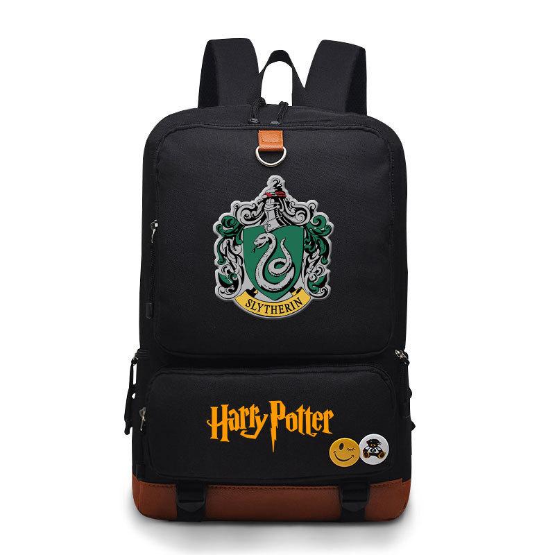Harry Potter Backpack Men'S Fashion Versatile School Bag Female Student Backpack Travel Bag