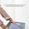 Household Storage Basket - Versatile And Practical For Office Kitchen Bathroom Plasticforte Laundry Basket Woven