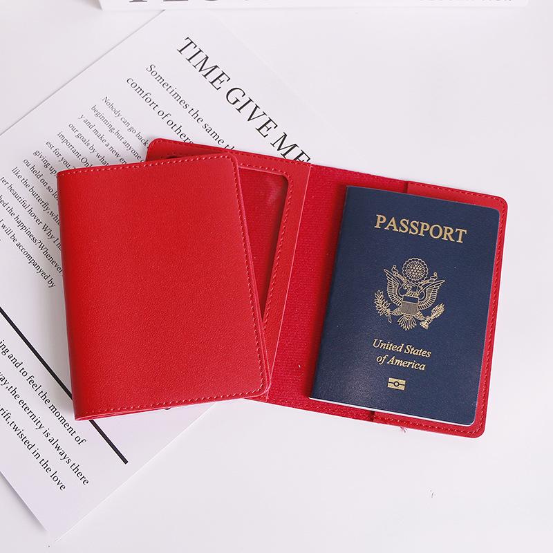 Customizable Logo Passport Holder: Travel Document Organizer and Ticket Cover