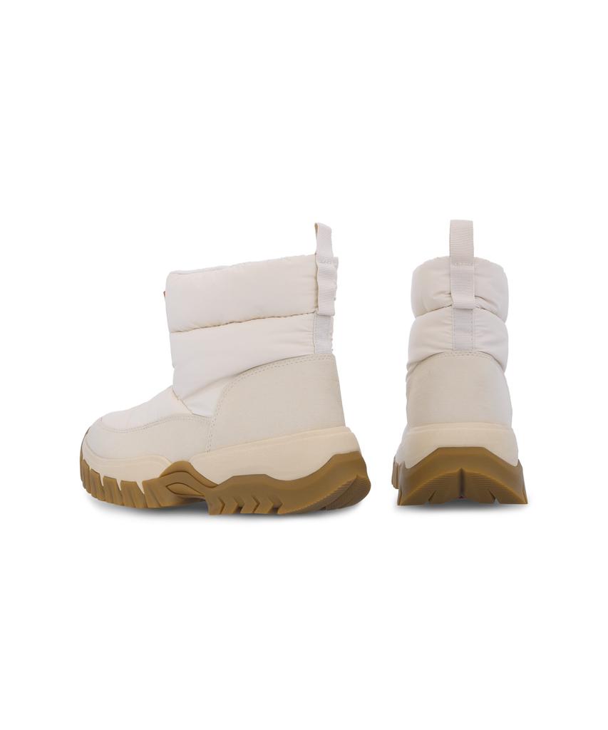 Hunter [Unisex] Intrepid Wanderer Short Snow Boots - Canvas Cream