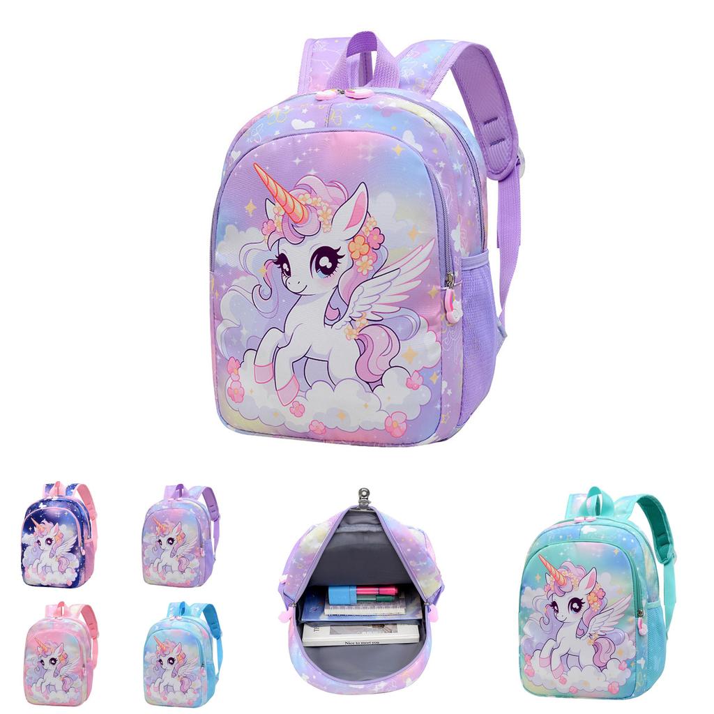 Kids School Bag Featuring Unicorn Design With Antishock Padding And Ergonomic Straps For Toddlers