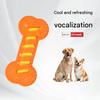Dog Chew Toy TPR Teething Bone Tough Durable Interactive Training Puppy Chew Toy Boredom Relief