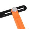 Adjustable T-Bevel Square with Ergonomic Handle for Precise Angle Measurement