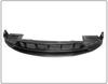 Compatible with Tesla Model X RZ: Carbon Fiber Front Lip & Bumper Diffuser Spoiler Kit.