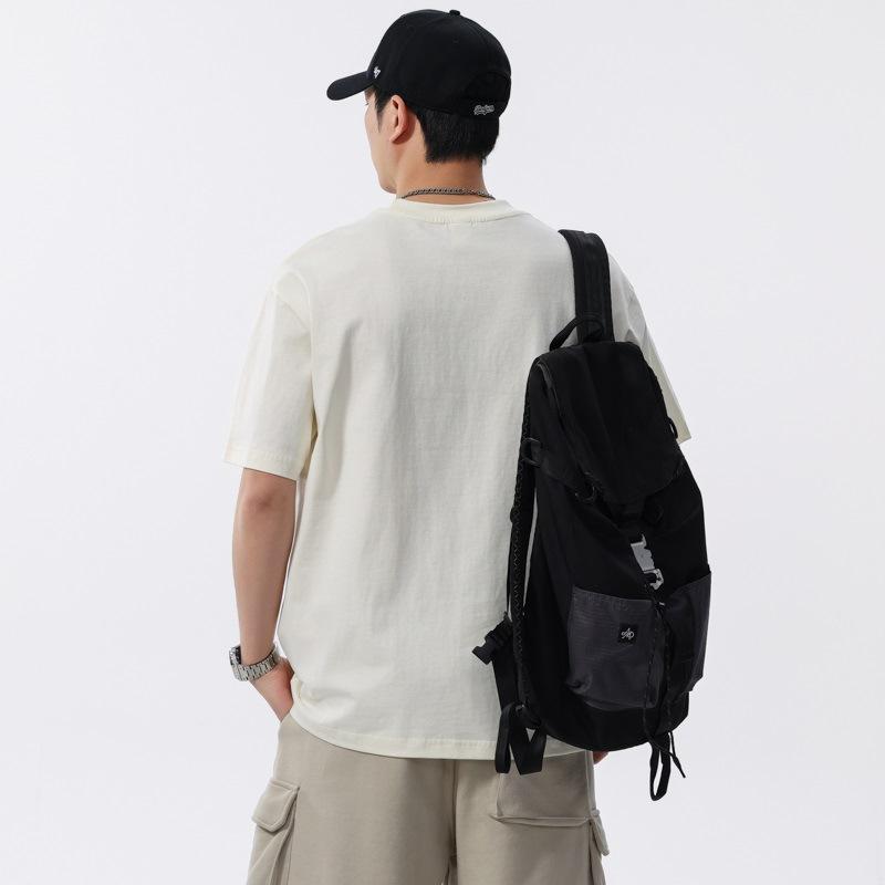 New Summer Short-sleeved Trendy Versatile T-shirt Cool-sensing Pure Cotton Printed Style