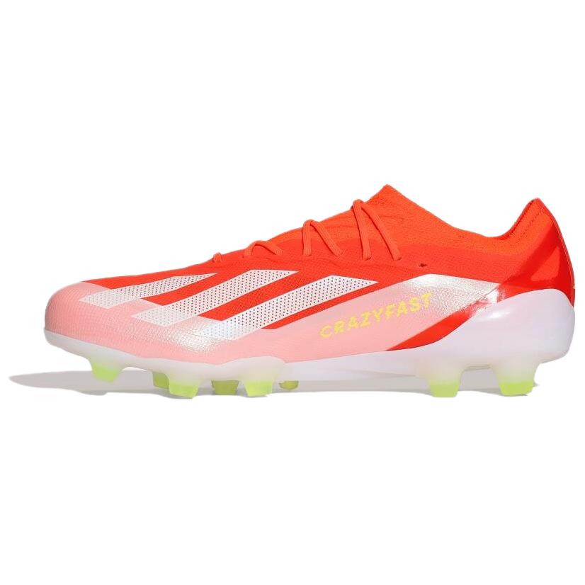 Adidas X Crazyfast Soft Comfortable Hg (Rubber Short Studs) Durable Soccer Shoes Men Soccer Shoes Orange IF0652
