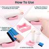 Glass Cup Slot Waterproof Tumbler Holder Anti Slip Lightweight Two Angle Support Tumbler Cradle Rack Household Accessories