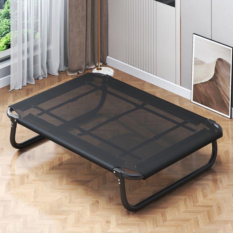 Foldable Pet Cot: All-Season Dog & Cat Bed for Large Breeds
