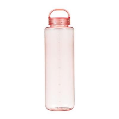 CB Japan Water Bottle with Memory Easy To Open and Close with 180 Degree Half Turn Dishwasher Safe Integrated Gasket BPA Free Lightweight Tritan EDGE