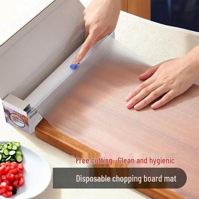Anti-Slip Disposable Cutting Mat for Fruits, Vegetables, and Baby Food