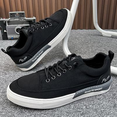 Nuove Scarpe Casual da Uomo Traspiranti Sneakers Nere Moda Guida Camminata Scarpe da Tennis per Uomo Skate Basse Zapatillas Hombre