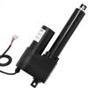 Attuatore Lineare 12V, Corsa 150mm Ultra Robusto 9000N Attuatore a Moto Lineare, Grado di Protezione IP65 5mm/s con Staffe di Montaggio per Macchinari Industriali