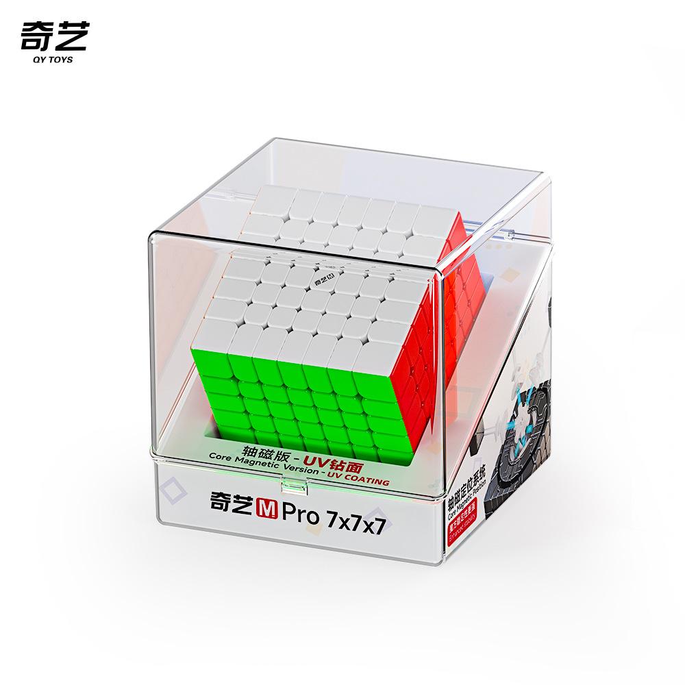 Qiyi M Pro 6x6 7x7 UV Magnetico 6x6x6 7x7x7 Cubo Magico Giocattolo Cubo da Corsa per Bambini