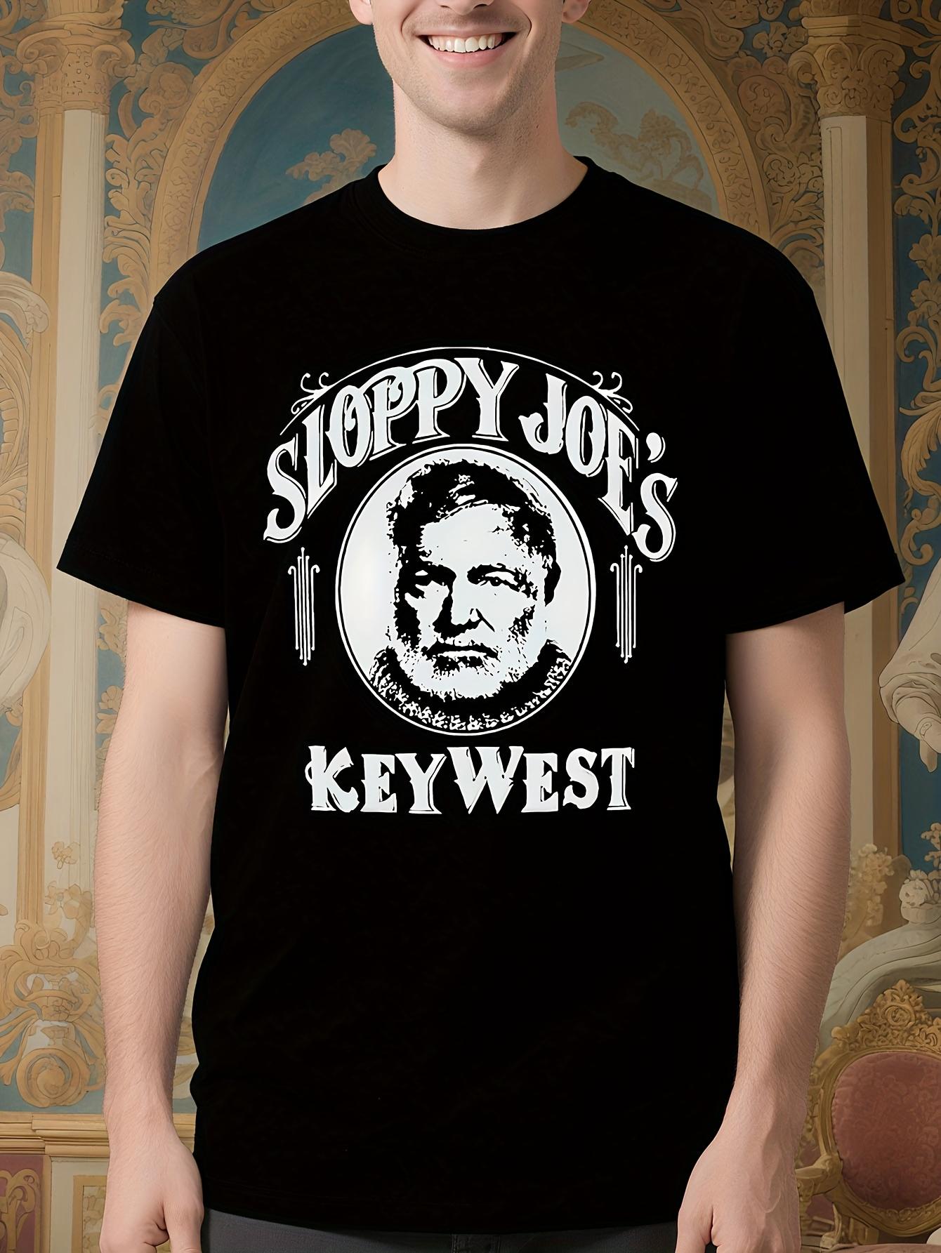 Sloppy Joe S Key West Graphic Tshirt - Black Regular Fit ... XXXL