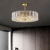 Nordic Copper Crystal Chandelier - Luxury French Design for Entrance, Balcony, Bedroom, or Cloakroom