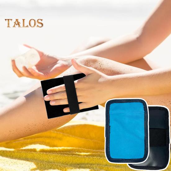 

Мешок для удаления песка для детей Мягкая голубая перчатка для удаления пляжного песка Простая в использовании щетка для удаления песка для чистого пляжа Подарок на отпуск для любителей пляжа