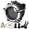 Air Cleaner Filter Intake For Harley Twin Cam EVO Dyna Softail FXST Touring Road King Street Glide 1993-1999 Motorcycle Clear