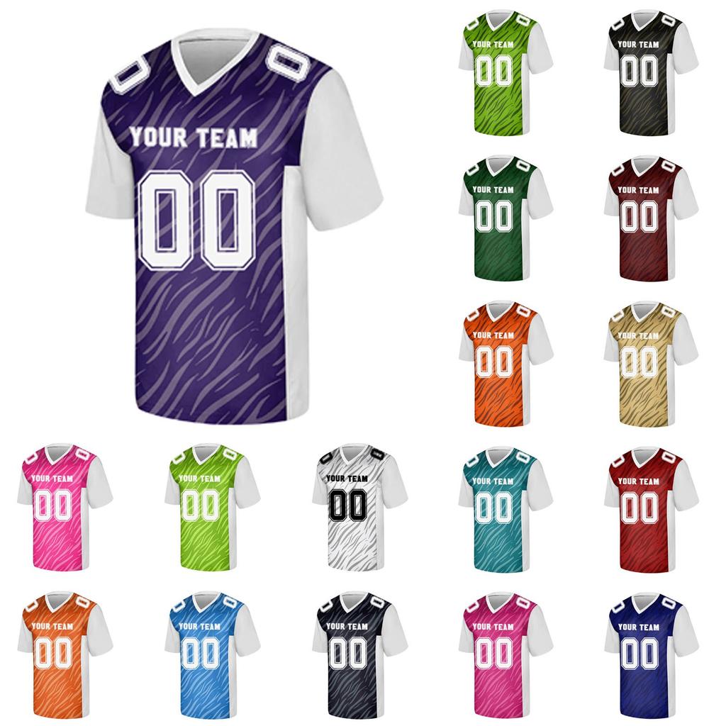 Customized Football Jerseys For Men Women Youth And Children Personalized Team Name And Number For Adults And Children