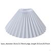 Pleated Lampshade Decorative Chandelier Shade Floor Light for Dining Room Bedroom Hotel Home