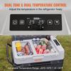 VEVOR Portable Car Refrigerator Freezer Compressor 56Qt Dual Zone for Car Home