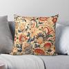 Victorian Vintage Garden Floral Pillowcase Polyester Linen Velvet Printed Zip Decorative Pillow Case Car Cushion Cover