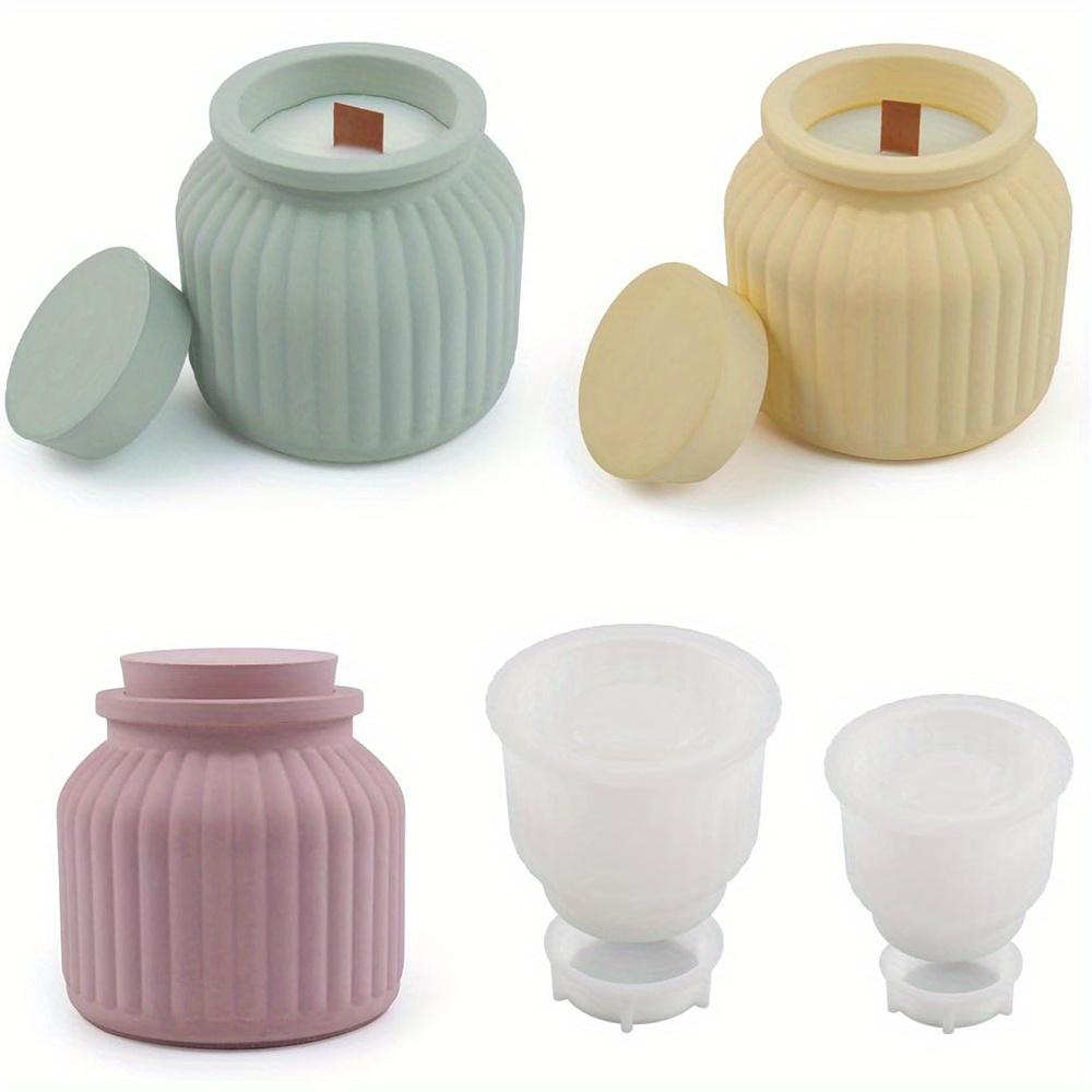 

Круглый полосатый цветочный горшок Силиконовая форма Сделай сам Бетон Цемент Гипс Коробка для хранения Форма для литья баночки для свечи УФ Эпоксидная смола Формы для рукоделия