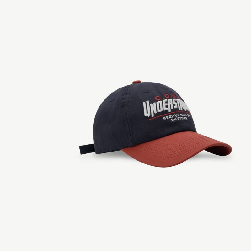 Cap Baseball Soft Top Peaked Hat Unoerstano Letter Pattern Uv Gift Protection