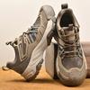 Fashion 2025New Designer Minimalist Flats Men's Genuine Leather Walking Shoes Fashion Thick Sole Oxford Shoes Comfy Outdoor Sports Shoes