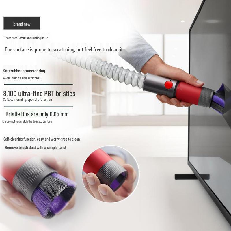 Compatible Dyson Vacuum Dust Removal Soft Brush Set for V7-V11 Models