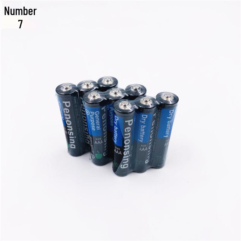 AA No. 5 & AAA No. 7 Carbon-Zinc 1.5V Batteries for Children's Toys and Remotes