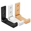 Aluminum Alloy Wall Mounted Foldable Clothes Hanger Rack Towel Coat Robe Hook