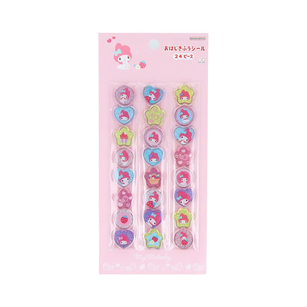 Stationery My Melody Sanrio Characters Marble S8816131 Sun-Star Stickers, Style,