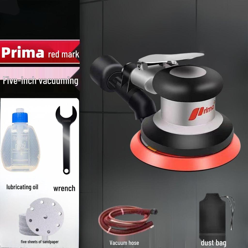 Pneumatic Grinder Polisher: Industrial Sandpaper Machine for Car Waxing and Polishing