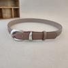 Style Womens Minimalist Waist Belt Metal Pin Buckle Dress Suit Shapewear Belt