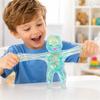11cm Soft Squeeze Doll Toy with Sparkling Glitter Inside Stress Relief Toy for Kids and Adults Flexible Sensory Fidget Toy for Anxiety and Focus