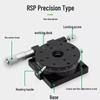 RS60/40/90/125 R-Axis Rotary Stage: 360º Manual Fine-Tuning Adjustment Platform with Indexing Plate