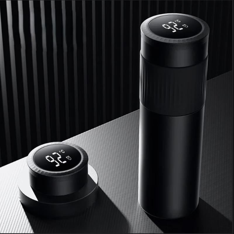 MRSIKEY Smart Temp Display Stainless Steel Tea Infuser Mug