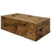 VidaXL Coffee Table 90 X 50 X 35 Cm Solid Teak Brown
