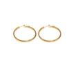 Big Flat Hoop Earrings Geometric Big Hoop Earrings Punk OL Style Fashion Jewelry