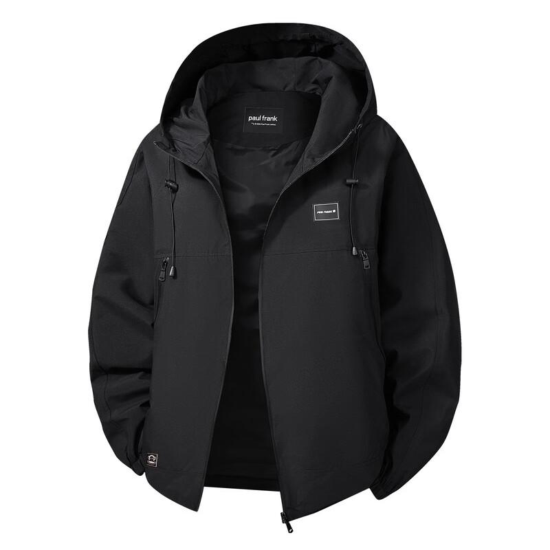 Paul Frank Unisex Outdoor Windproof Hooded Jacket 3XL