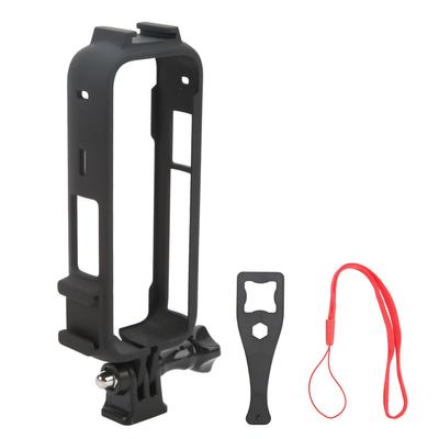 Beschermframe voor Insta360 One X3 Panoramische Actiecamera Plastic Behuizing met Cold Shoe