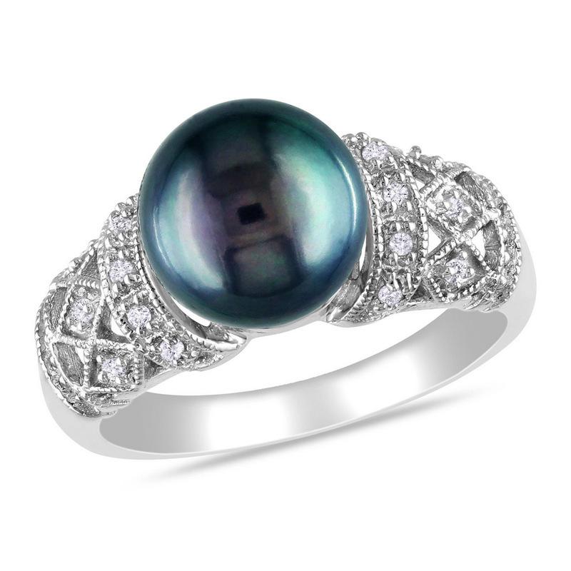 European and American Fashion Ladies Pearl Ring