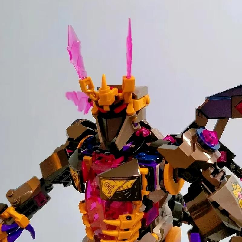 Compatible Sets Ninja Series Building Blocks The Crystal King Mecha Children's Toys Gift