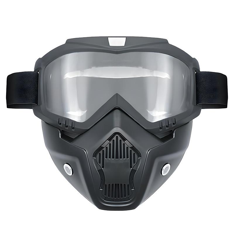 1 шт. Точечная цельная маска-очки Ретро Харлей Езда Мотоциклетные очки Мотокросс Локомотивные очки Ветровое стекло