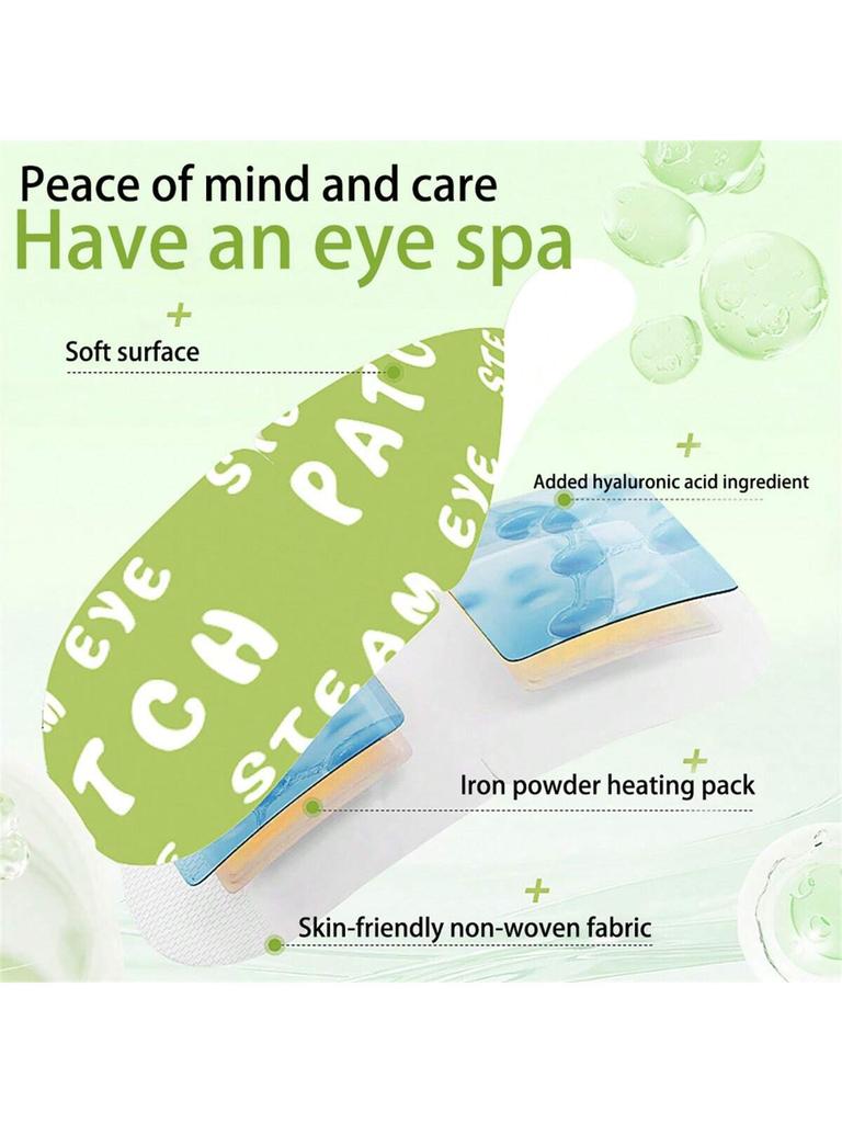 1/5/10/20/30/50Pcs Set Hyaluronic Acid Steam Eye Mask Relieve Eye Fatigue Improving Sleep Quality Se