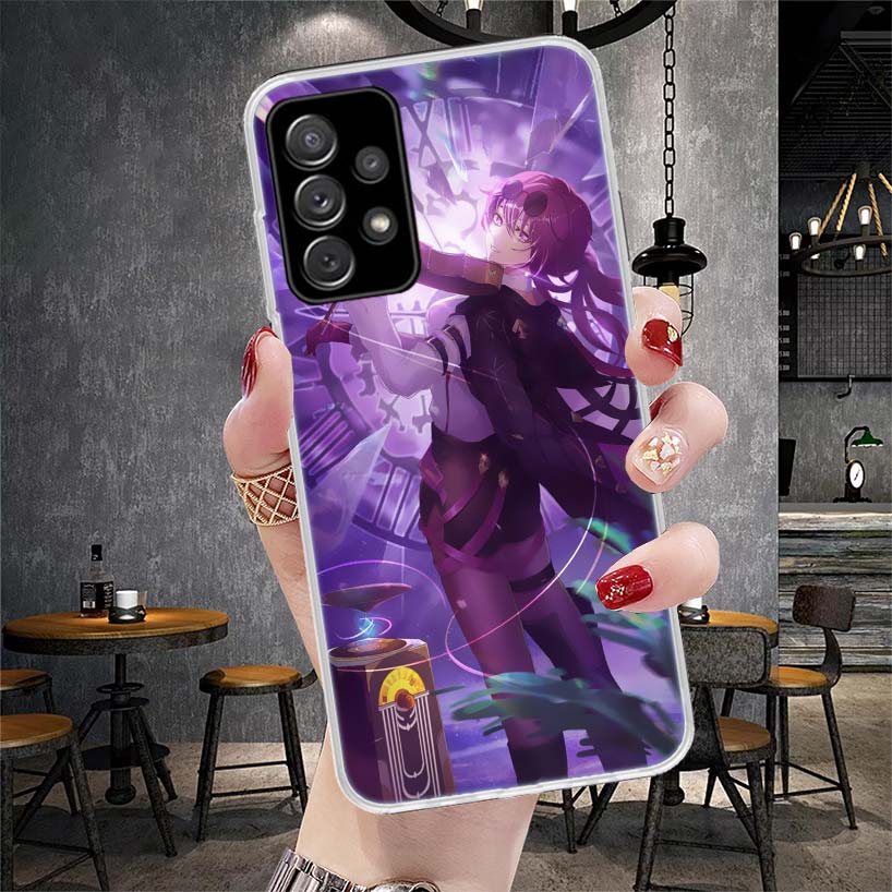Honkai Star Rail Kafka Phone Case For Samsung Galaxy A13 A14 A15 A16 A17 A53 A54 A55 A56 A57 A33 A34 A35 A36 A37 A23 A24 A25 A26