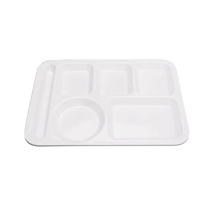 Commercial Melamine Divided Lunch Tray (10-Pack)